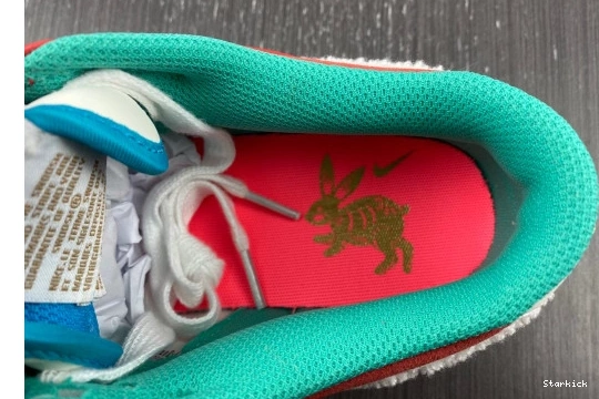 Cream Nike FD4203-111 PRM Year Rabbit Low the Retro Dunk Blue Orange of 0114